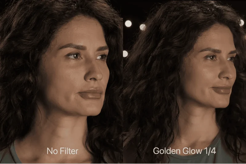 Filtro per fotocamera avvitabile Golden Glow
