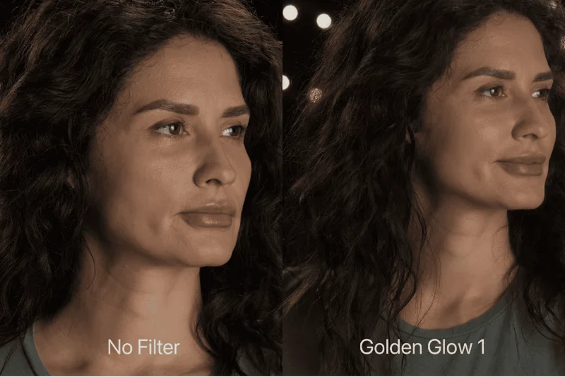 Filtro per fotocamera avvitabile Golden Glow
