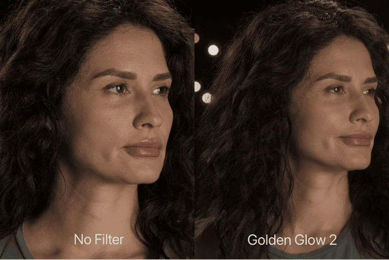 Filtro per fotocamera avvitabile Golden Glow