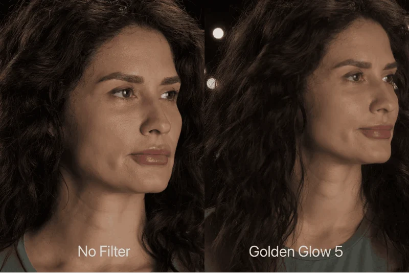 Filtro per fotocamera avvitabile Golden Glow