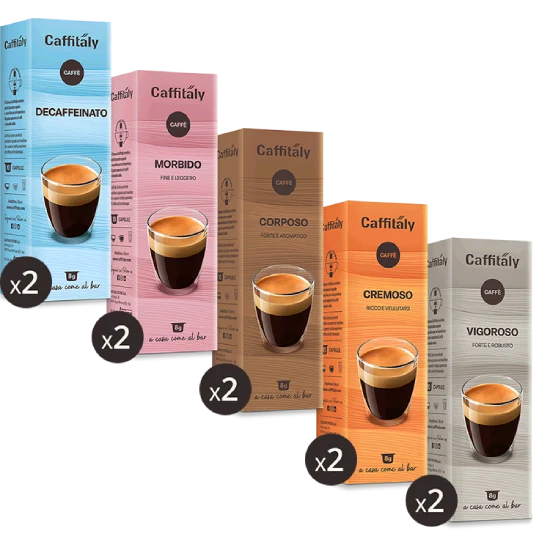 Discovery Box Caffitaly - Pack Grandi Classici