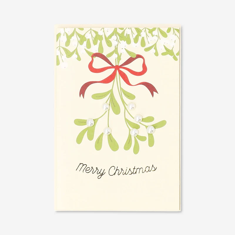Christmas card - Mistletoe