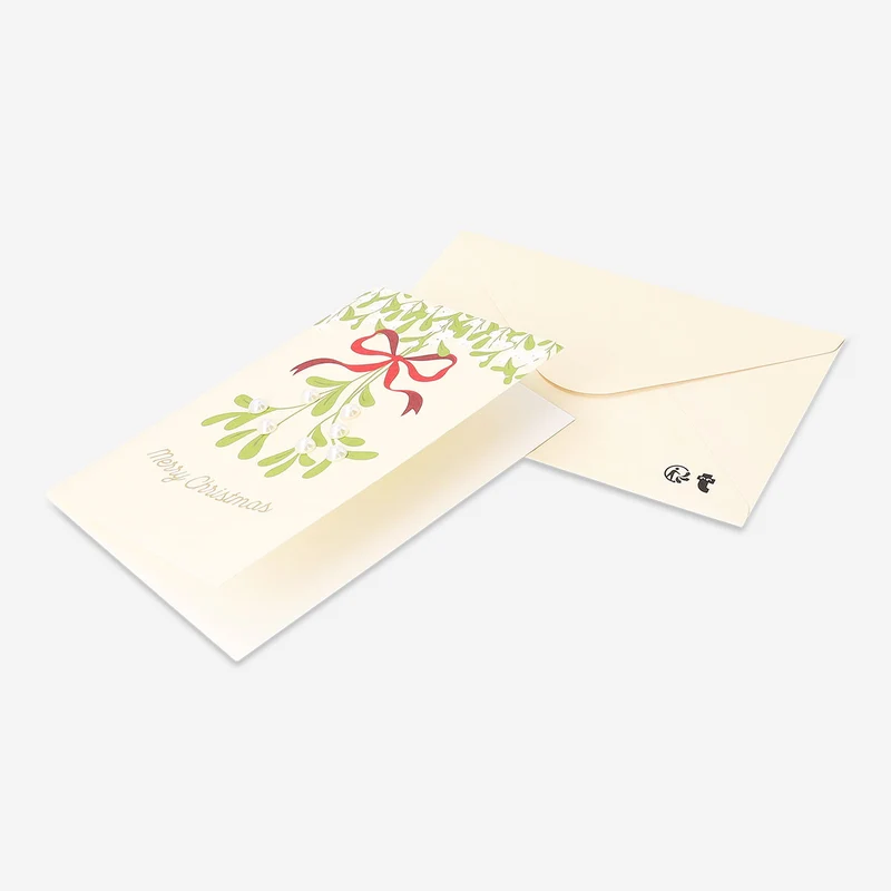 Christmas card - Mistletoe