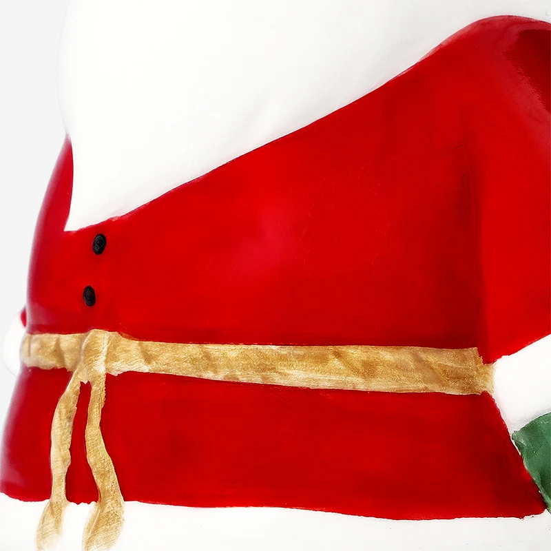 Santa candle holder