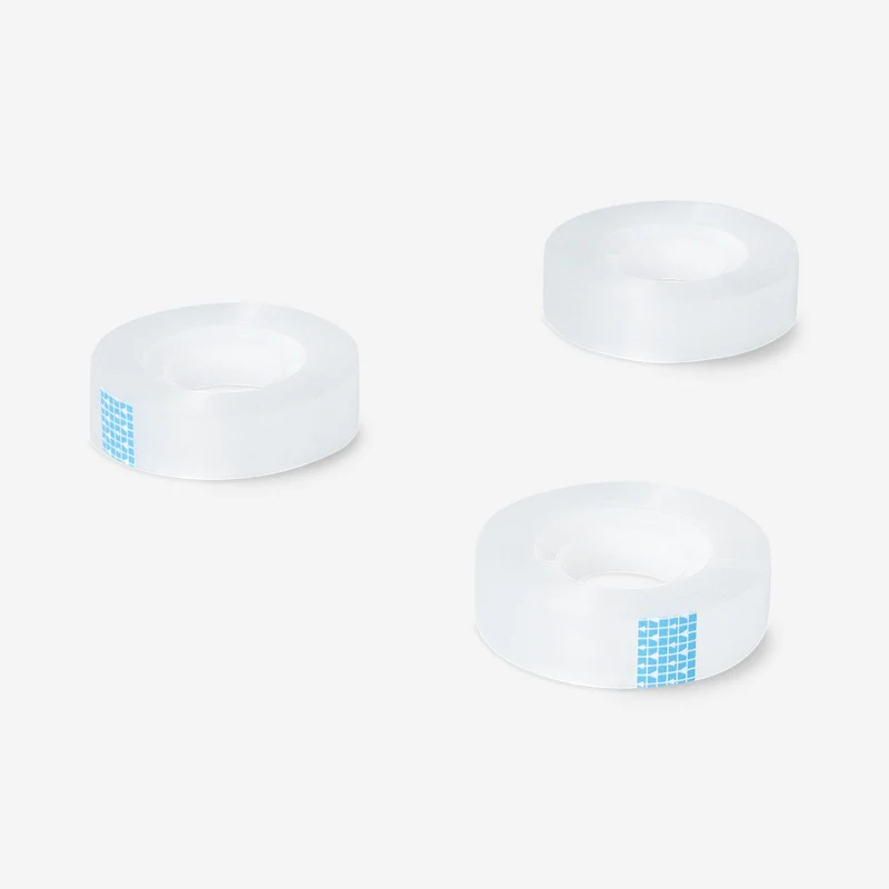 Set of transparent tape - 3 pcs