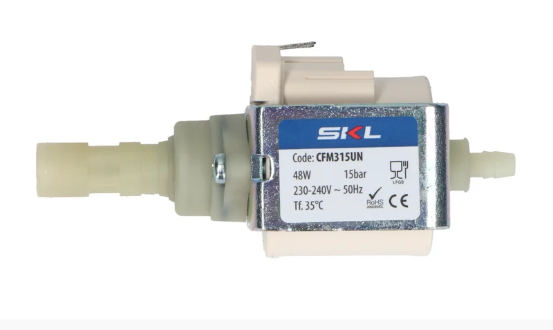 Pompa Vibrazione Universale 48 W – 15 bar CFM315UN per Macchine da Caffè (Alternativa Ulka EP5GW)