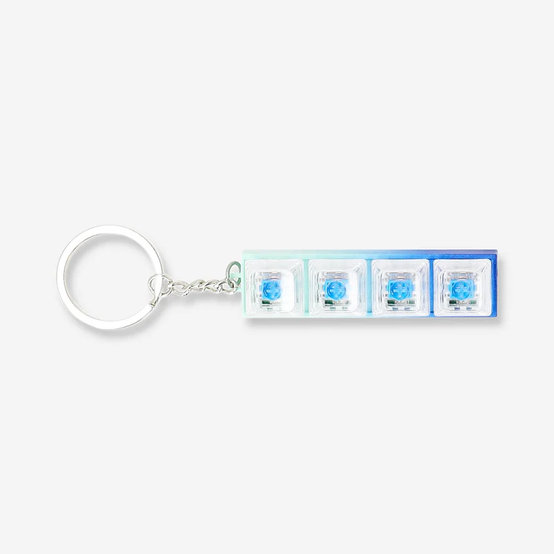 Keyring - Clicking toy with light