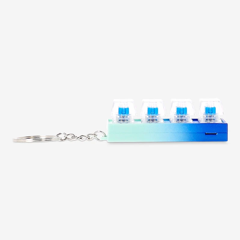 Keyring - Clicking toy with light