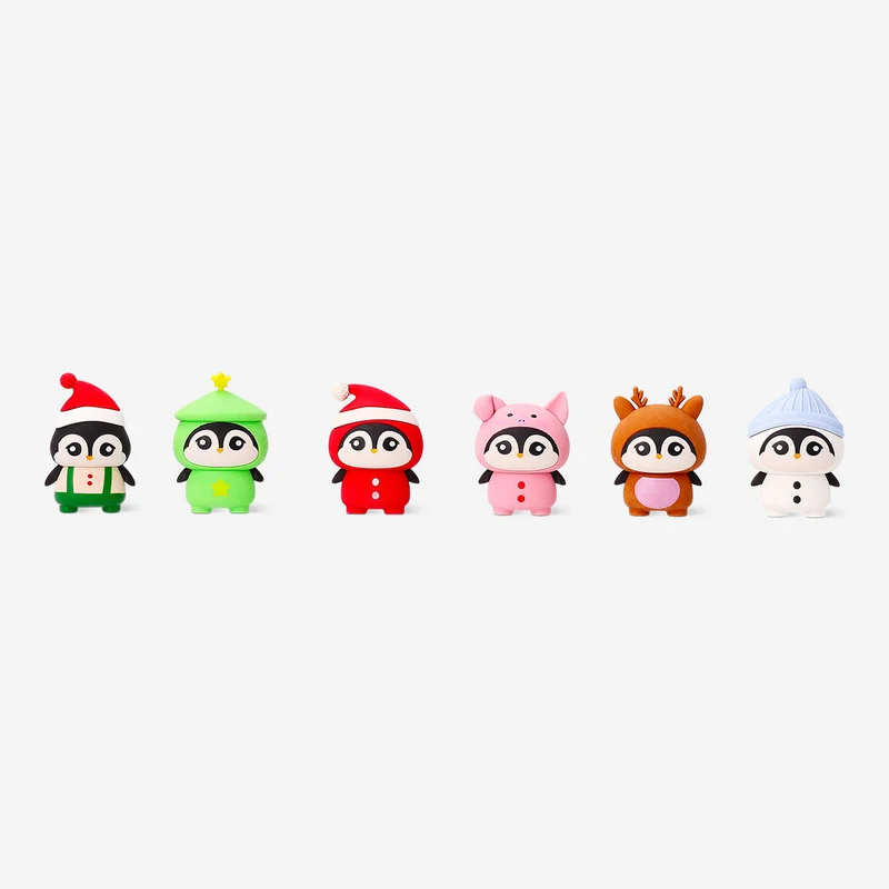 Collectable surprise - Christmas erasers