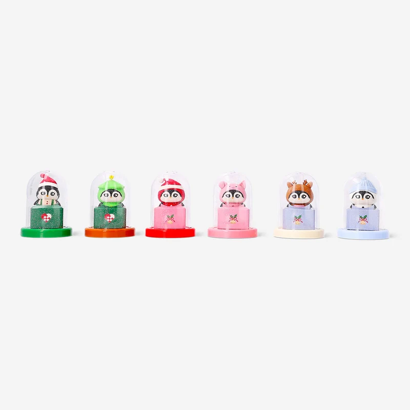 Collectable surprise - Christmas erasers