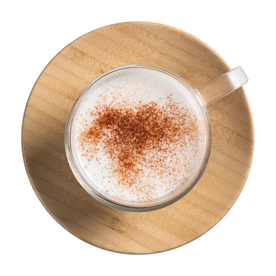 Tazze per Cappuccino con Piattini in Bamboo