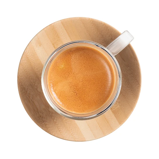 Tazzine Espresso con Piattino in Bamboo