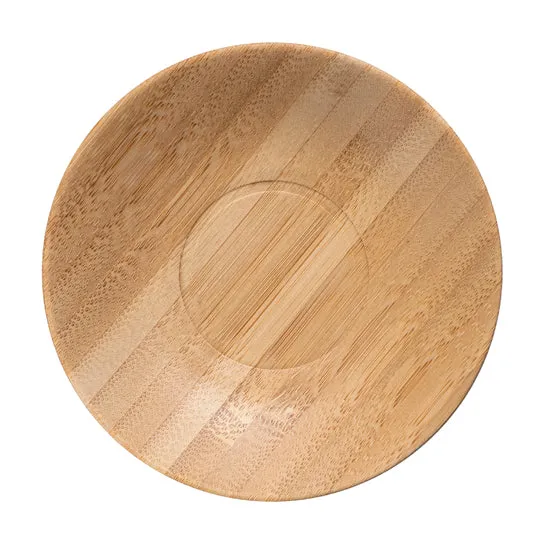 Tazzine Espresso con Piattino in Bamboo