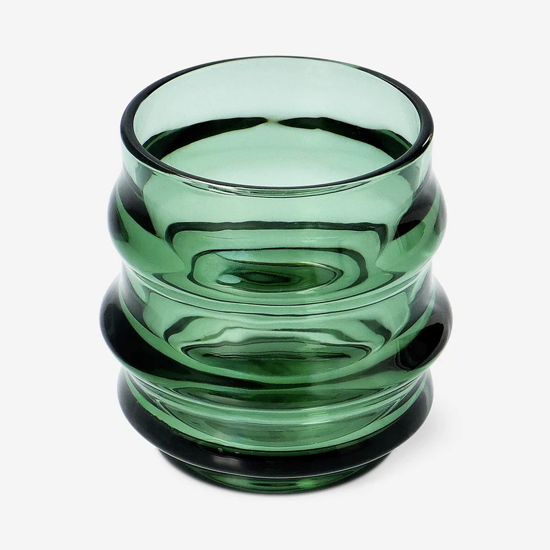 Green drinking glass - 200 ml