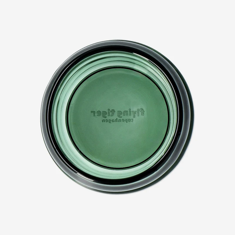 Green drinking glass - 200 ml