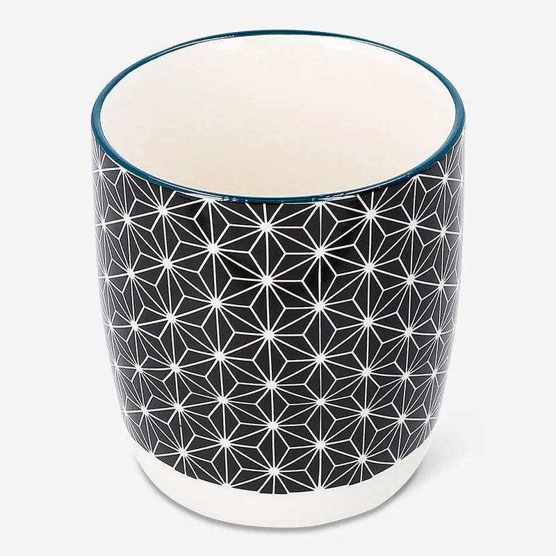 Mug with geometric pattern - 270 ml