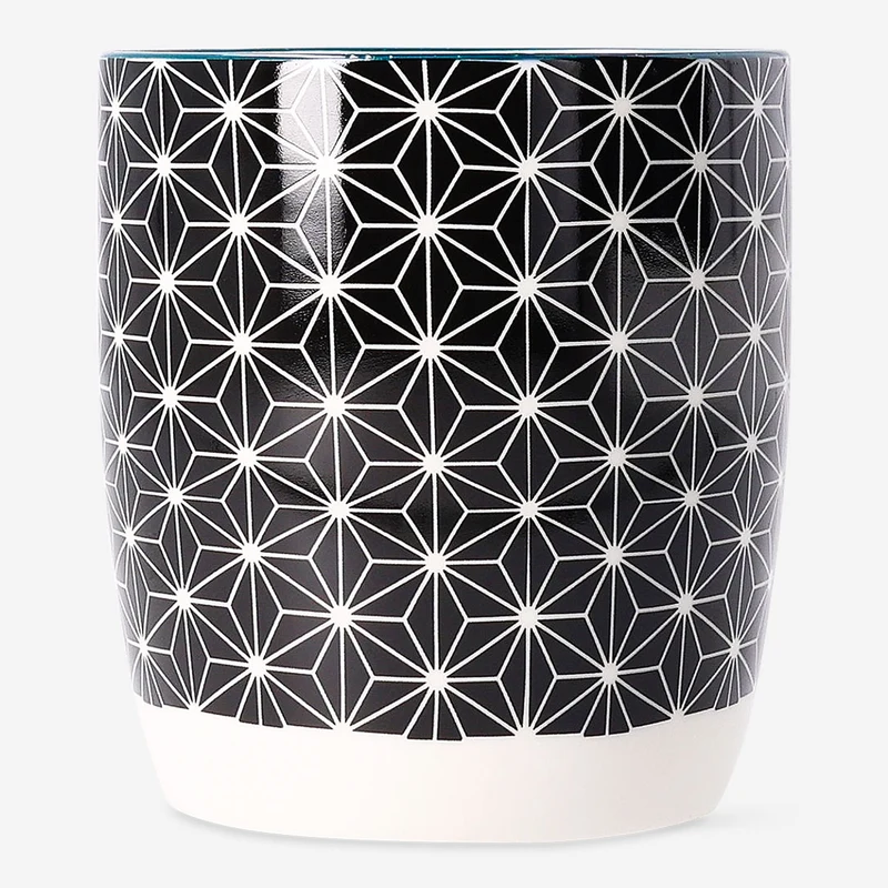 Mug with geometric pattern - 270 ml