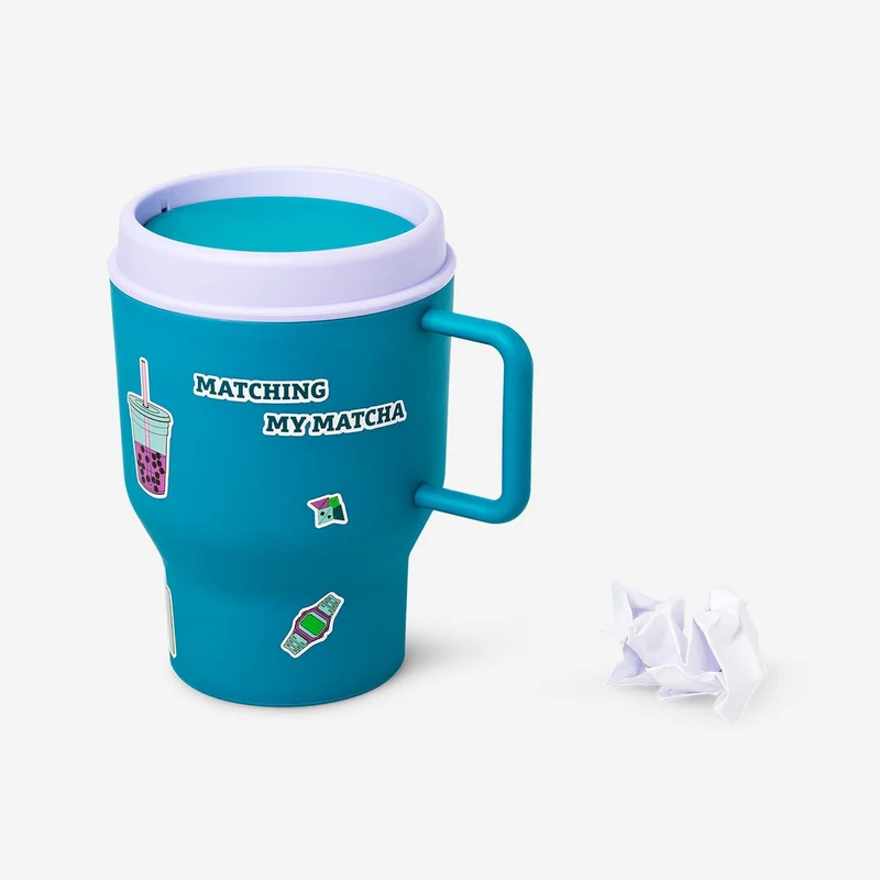 Push bin - Mug with stickers