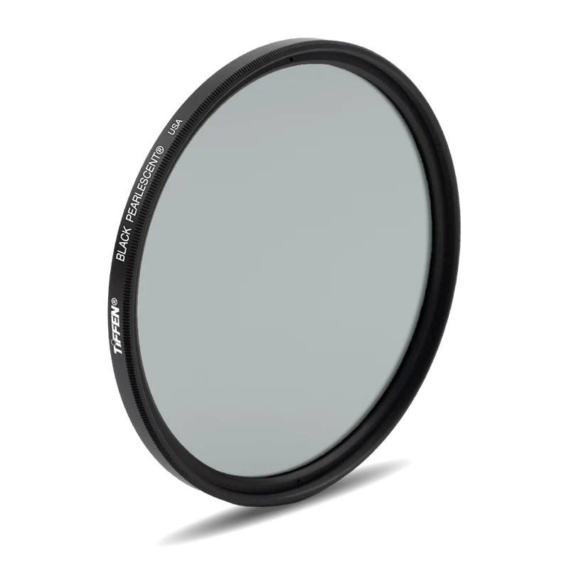Filtro per fotocamera nero perlescente