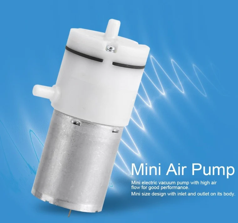 Mini Pompa Aria e Vuoto DC 12V per Elettrodomestici e Acquari - DEWIN