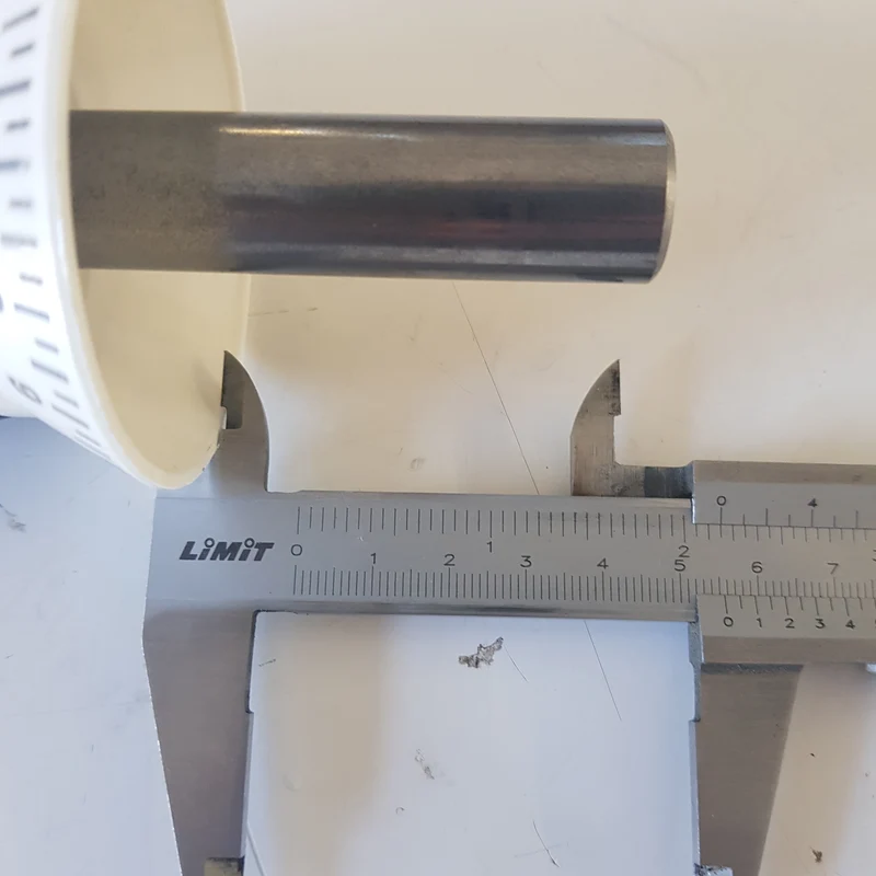Manopola graduata di regolazione, affettatrici professionali Ø 18x55mm, Fimar, Fama.