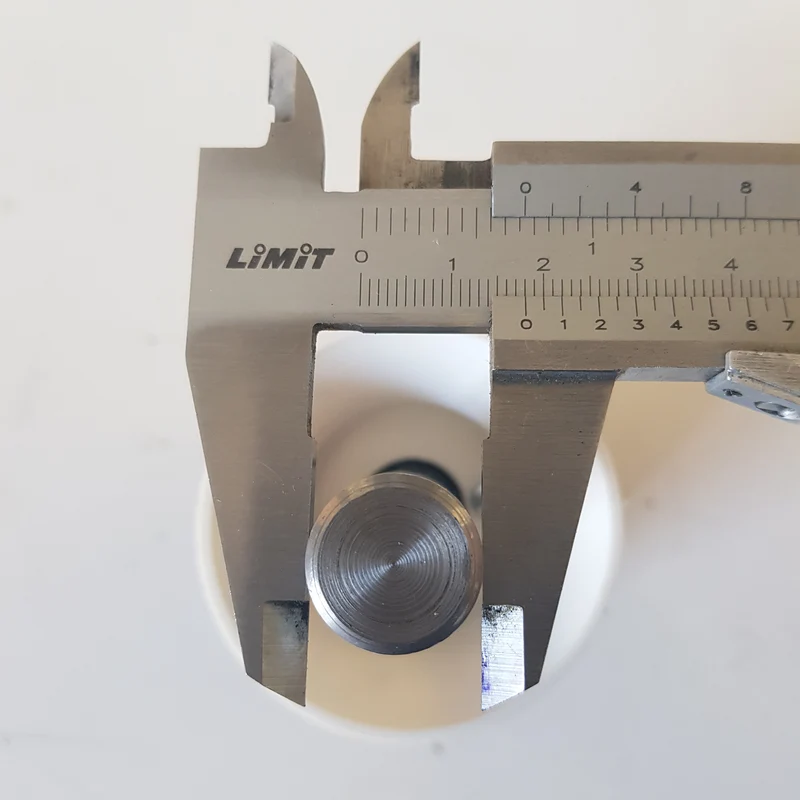 Manopola graduata di regolazione, affettatrici professionali Ø 18x55mm, Fimar, Fama.