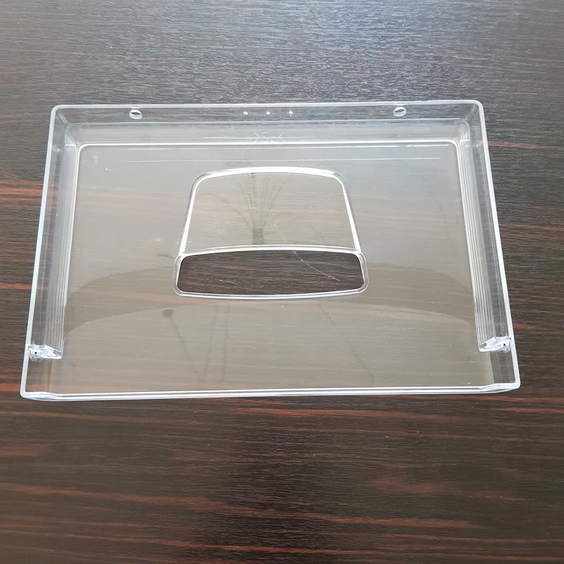 Frontale del contenitore verdure trasparente per frigo Whirpool