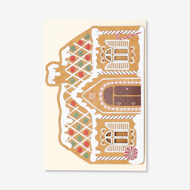 Christmas card - Gingerbread house