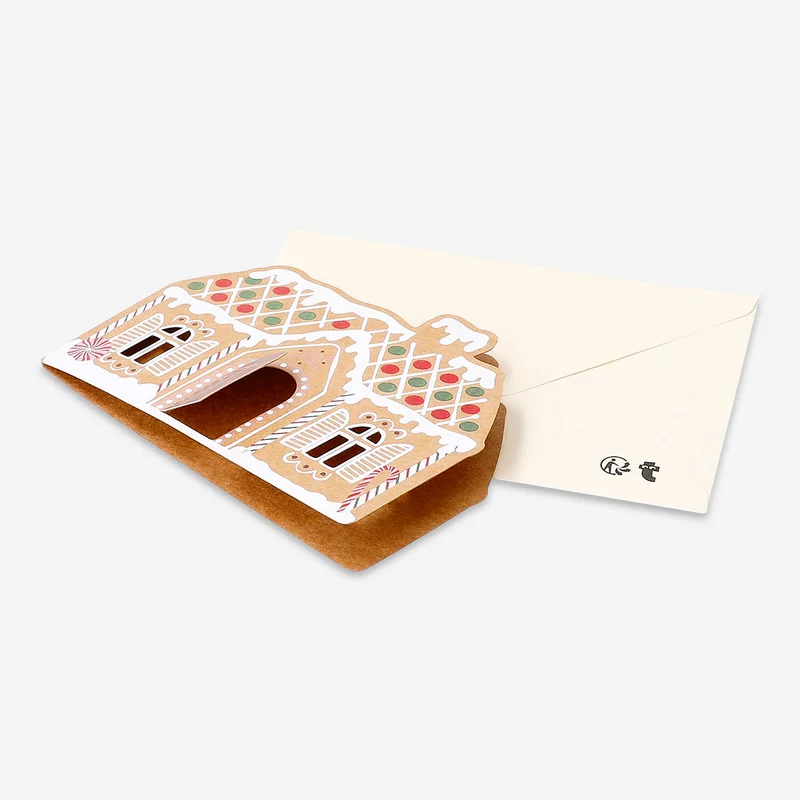 Christmas card - Gingerbread house