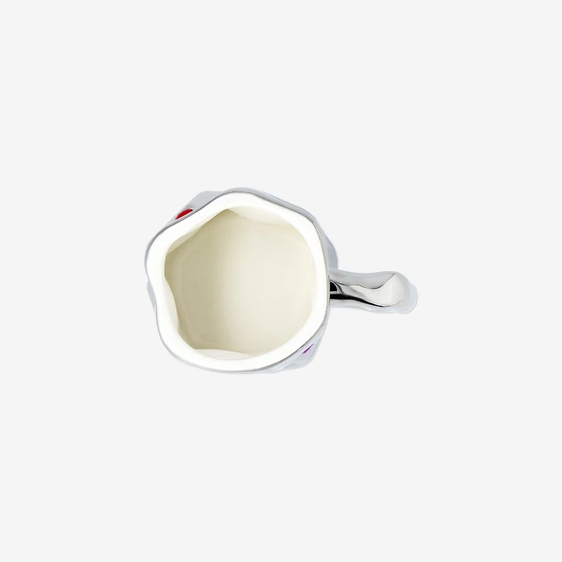 Silver mug with gemstones - 270 ml