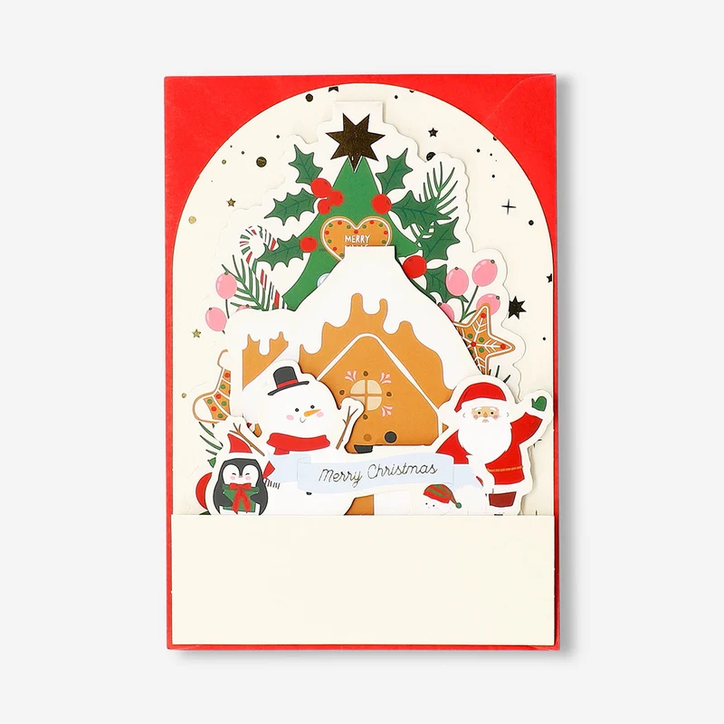 Christmas card - Christmas scene