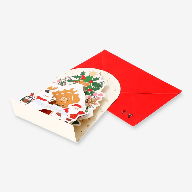 Christmas card - Christmas scene