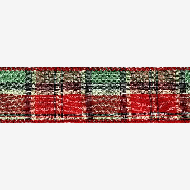Checkered ribbon - 2 m
