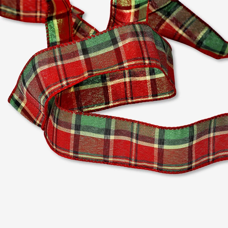 Checkered ribbon - 2 m