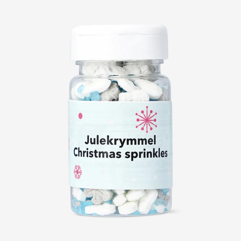 Gold and silver sprinkle mix