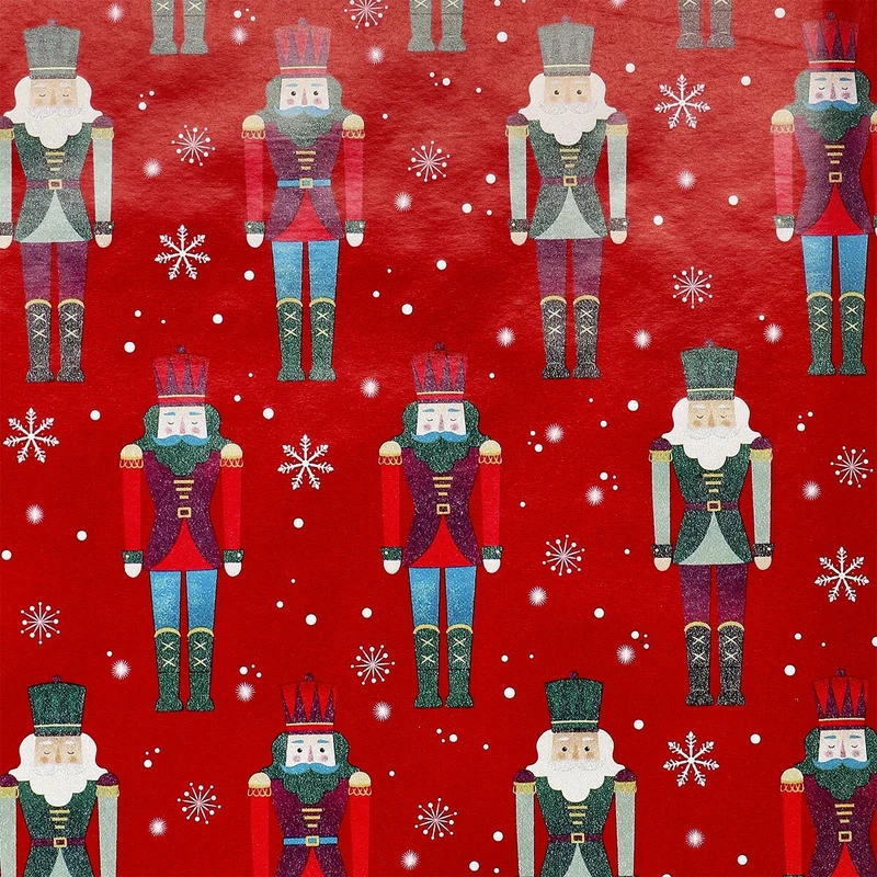 400 cm wrapping paper - Nutcracker