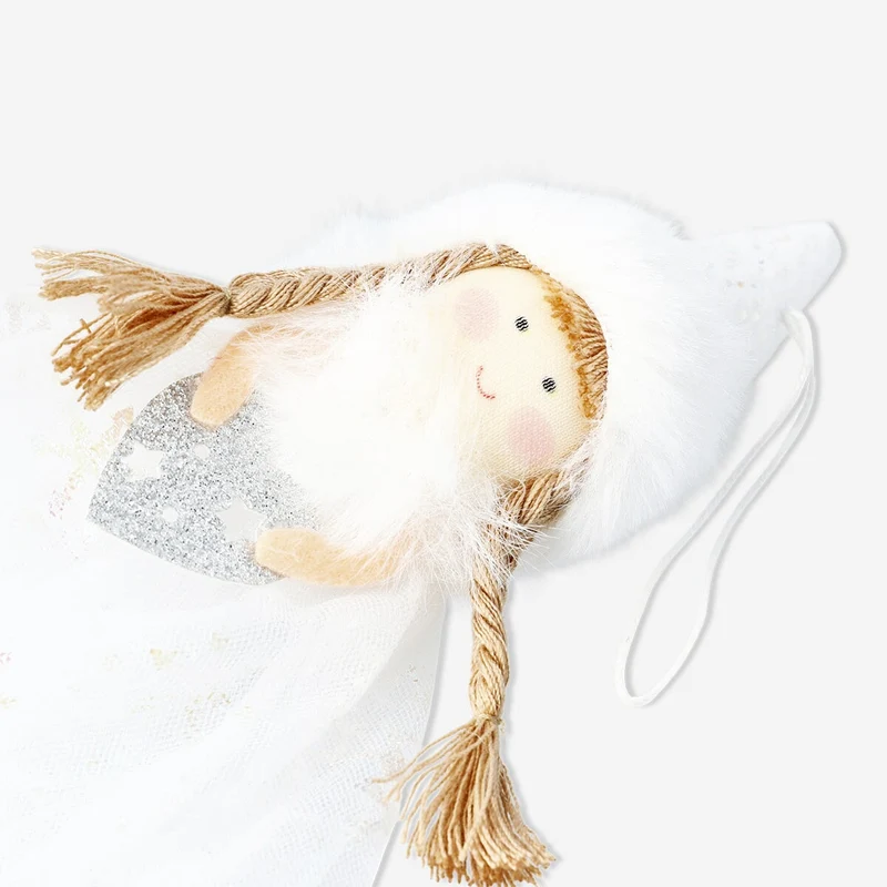 Decorative angel with blonde hair