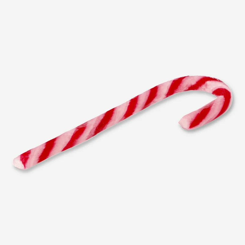 Candy canes with strawberry flavour - 8 pcs
