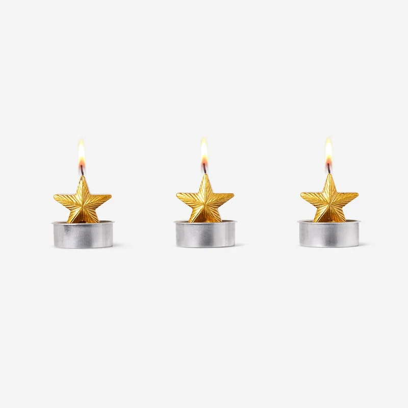 Tealights. 3 pcs