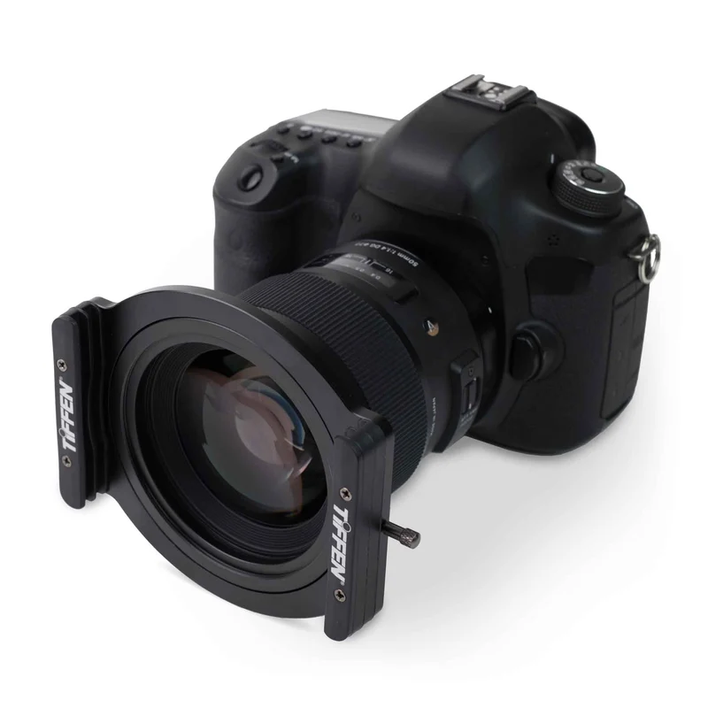 Portafiltri per telecamere serie Tiffen Pro100 con anello adattatore