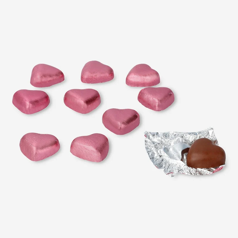 Chocolate hearts - Milky cream flavour