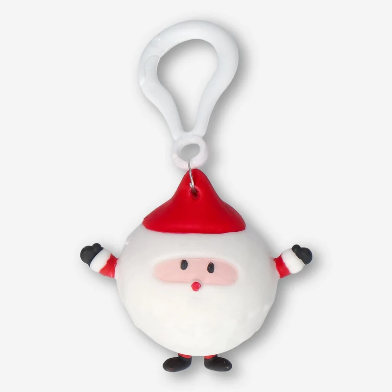 Keychain - Pooping Santa