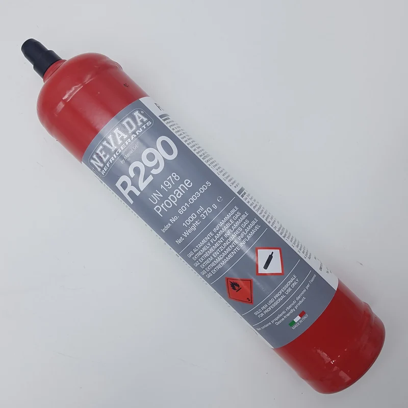 Bombola gas refrigerante r290 370g Ennebiservice