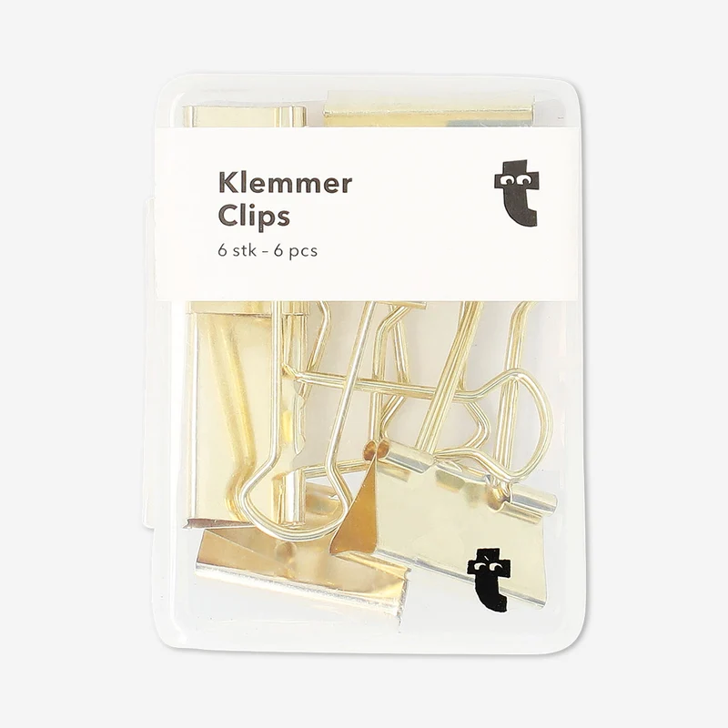 Bulldog clips - 6 pcs