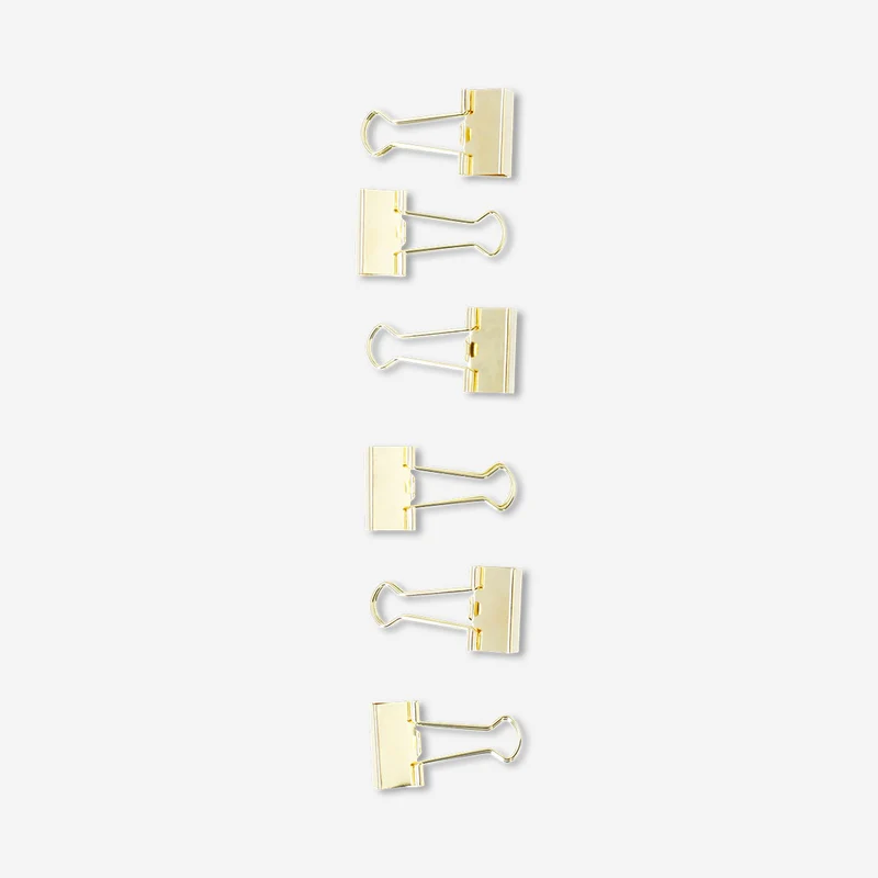 Bulldog clips - 6 pcs