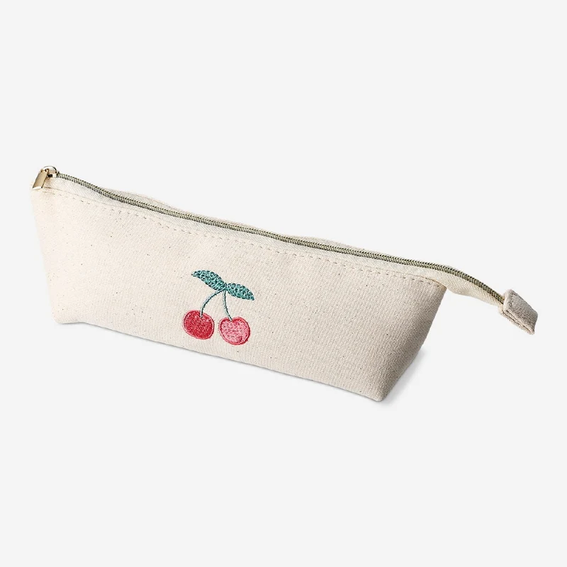 Pencil case with cherries