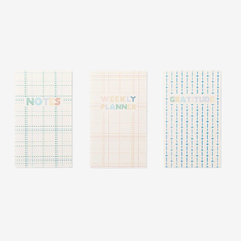 Set of planners - 3 pcs