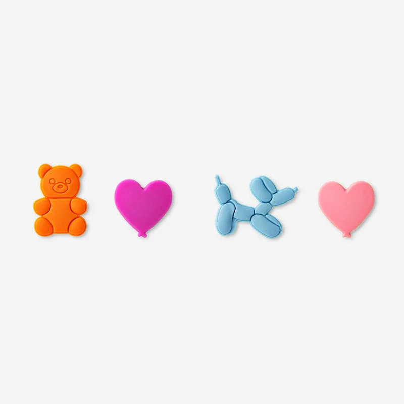Decorative figures for storage boxes - 4 pcs