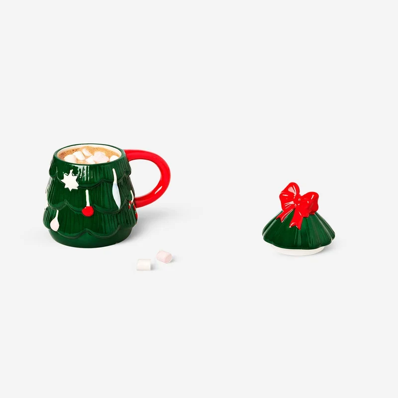 Christmas tree mug - 320 ml