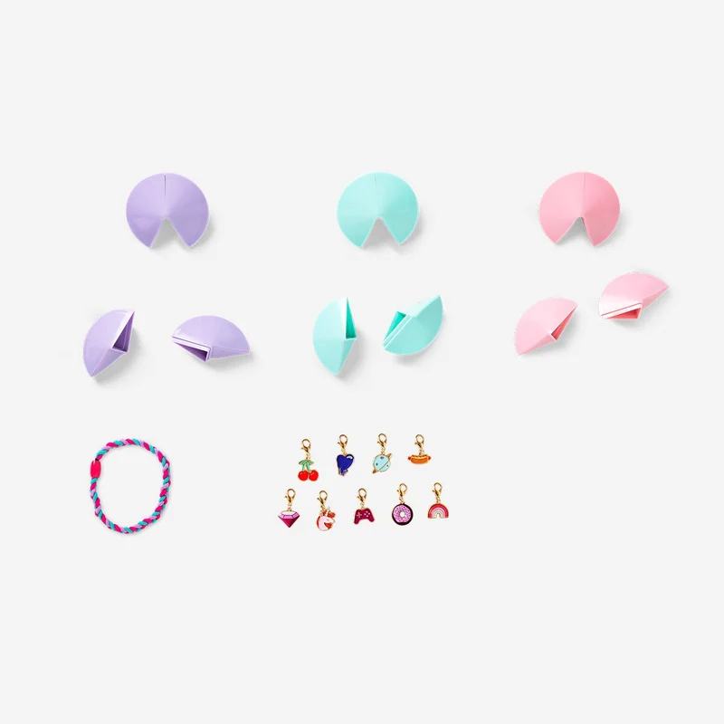 Fortune bracelet with charms